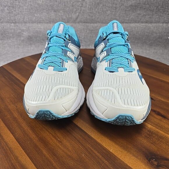 Saucony Guide Iso Athletic Running Sneakders S10415-4 White Blue Womens Size 12 - Picture 3 of 14